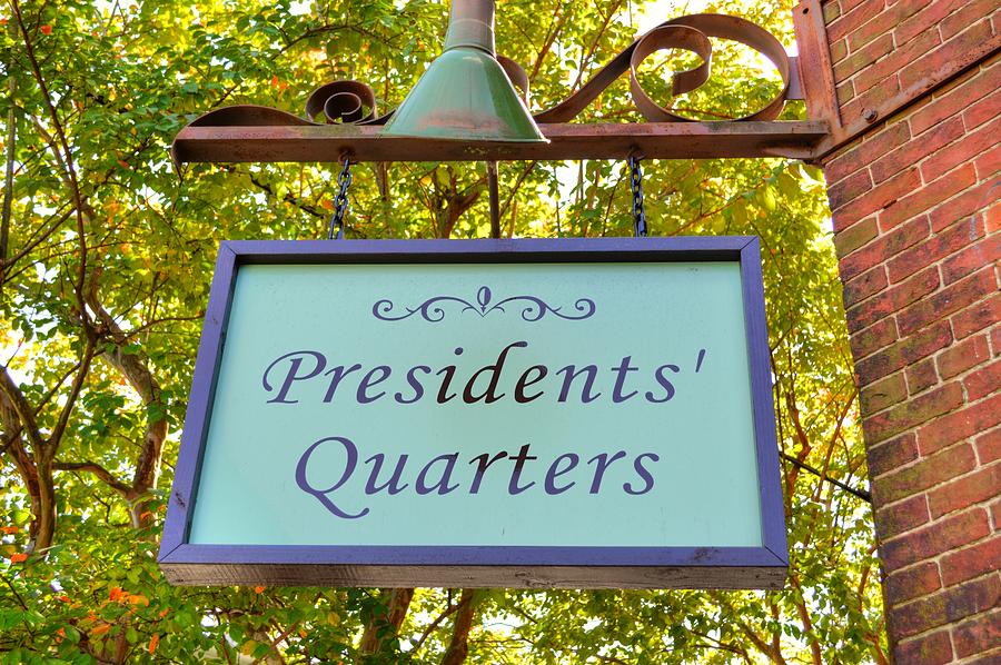 Tree Photograph - Presidents Quarters by Linda Covino