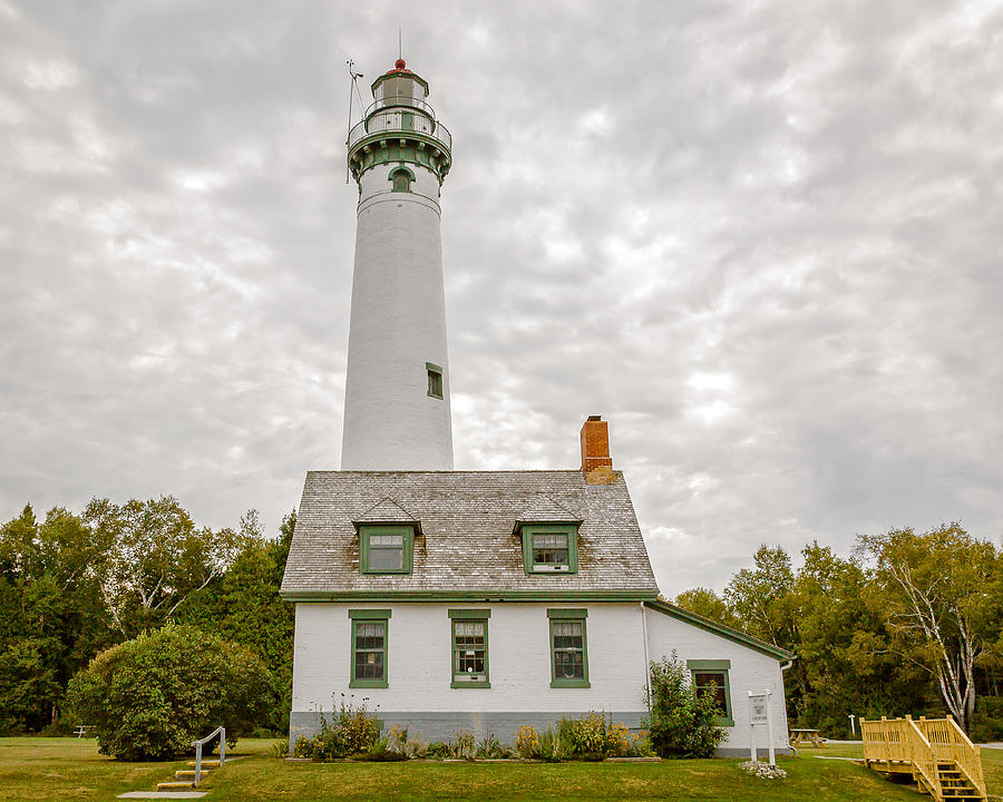 Presque Isle Lighthouse  - Lake Huron, Lower Peninsula, MI Photograph by Jack R Perry