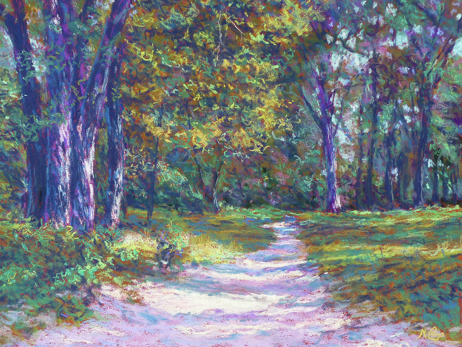 Presque Isle Path Painting by Michael Camp