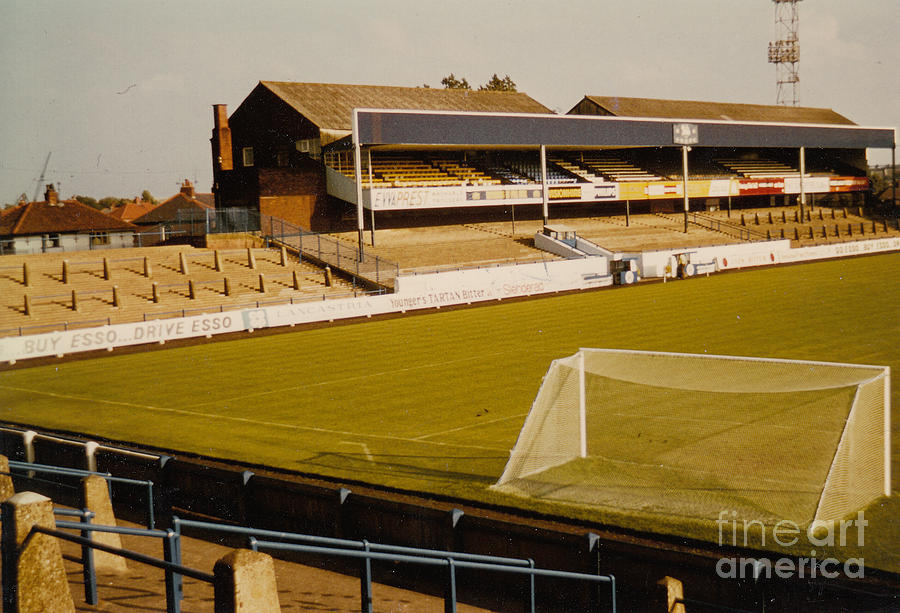 Preston North End - Deepdale - Pavilion Stand 2 - 1970s Photograph by Legendary Football Grounds