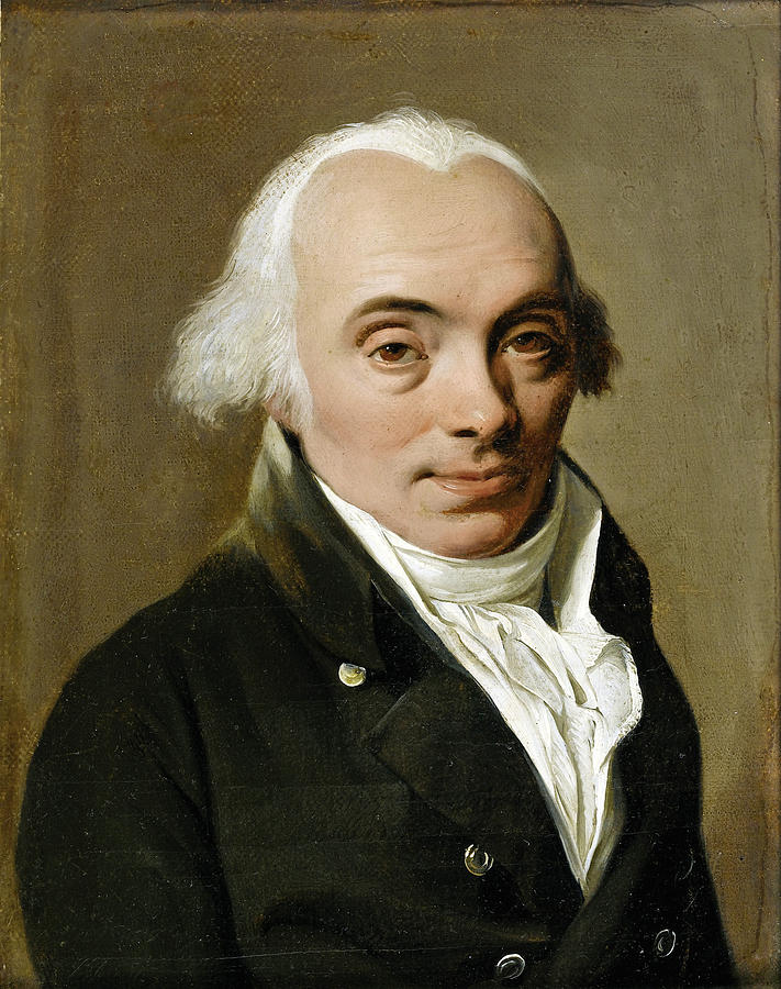 Presumed Portrait of Alexandre Lenoir Painting by Louis Leopold Boilly