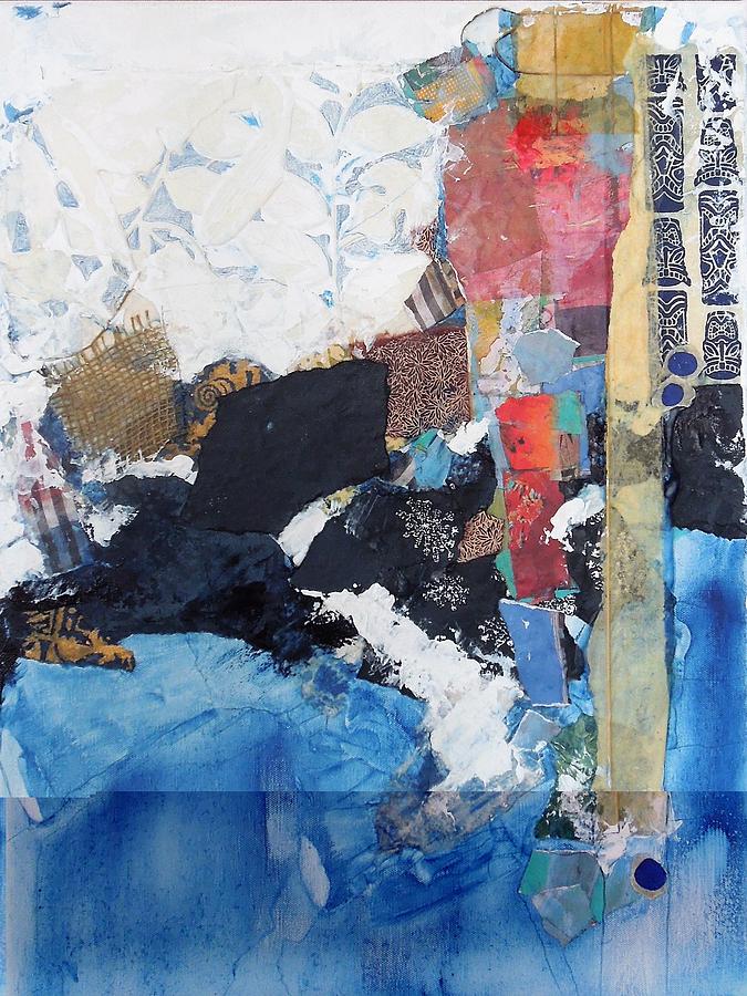 Mixed Media Collage Mixed Media - Pretend Garden by Jo Ann Brown-Scott Mixed Media Collage Mixed Media - Pretend Garden by Jo Ann Brown-Scott