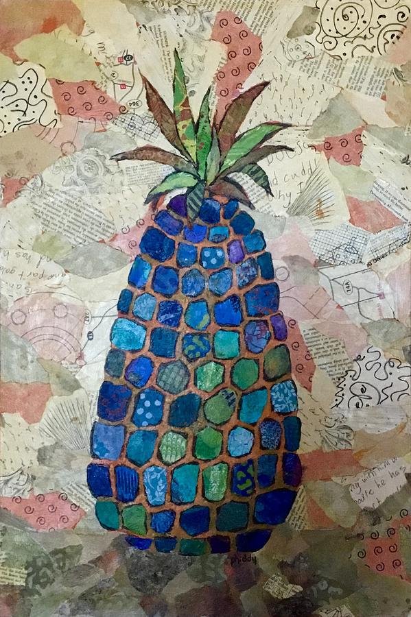 Pretend Pineapple Painting by Phiddy Webb