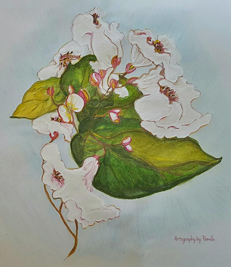 Pretender Orchid Painting by Pamela Smale Williams