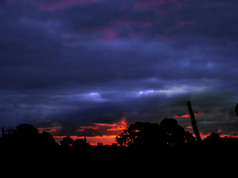 Preternatural Sunset Photograph by Mark Blauhoefer