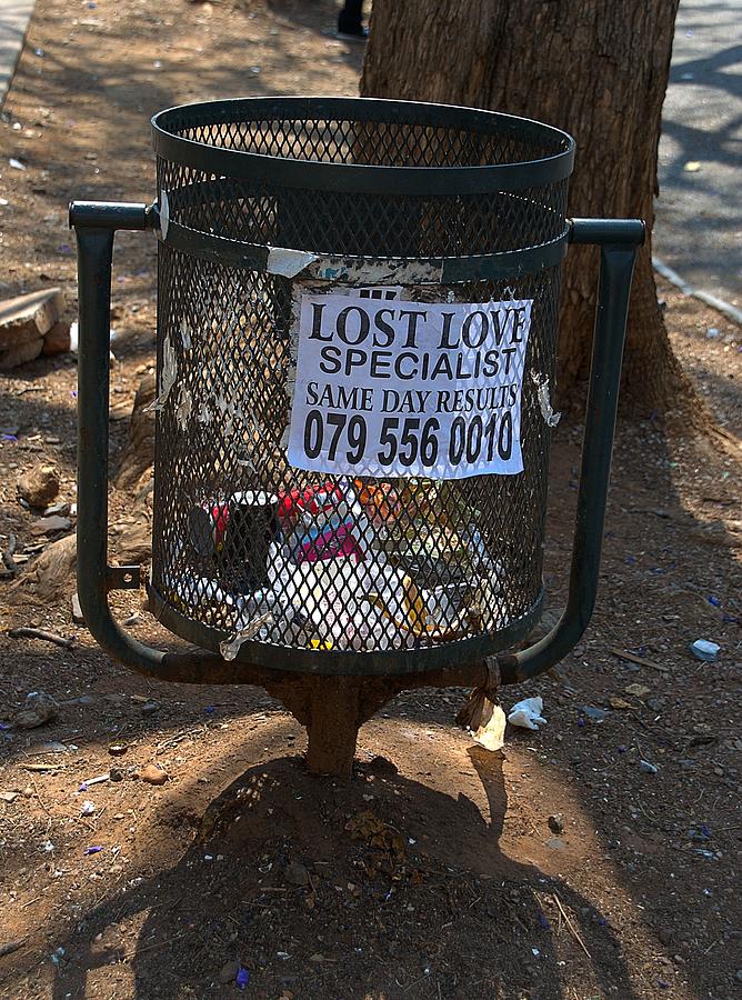 Pretoria Lost Love Specialist Photograph by Steven Richman