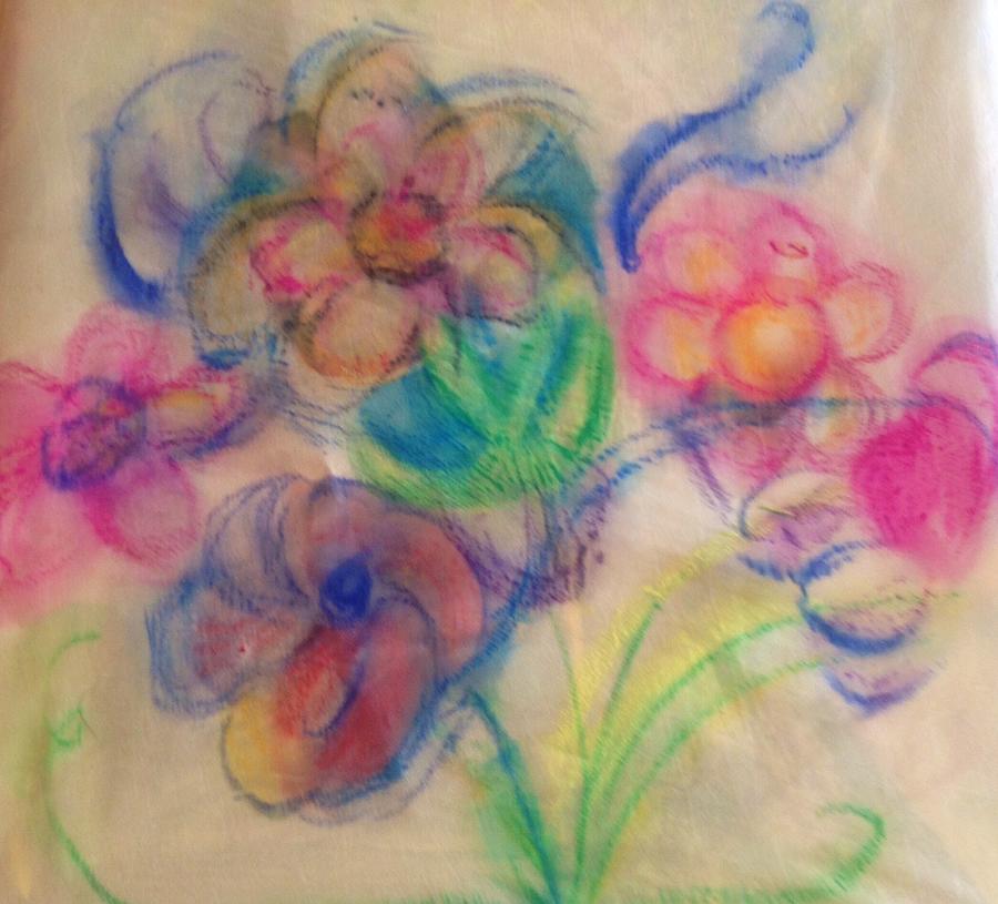 Pretty flowers Painting by Judith Desrosiers