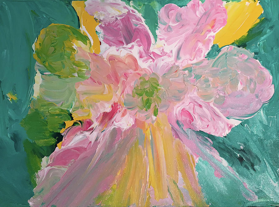 Pretty in Pastels Painting by Karen Nicholson