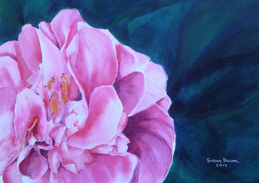 Pretty in Pink Painting by Susan Bauer