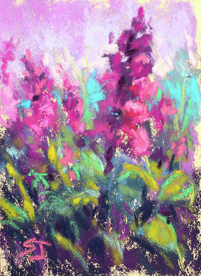 Pretty in Pink Painting by Susan Jenkins