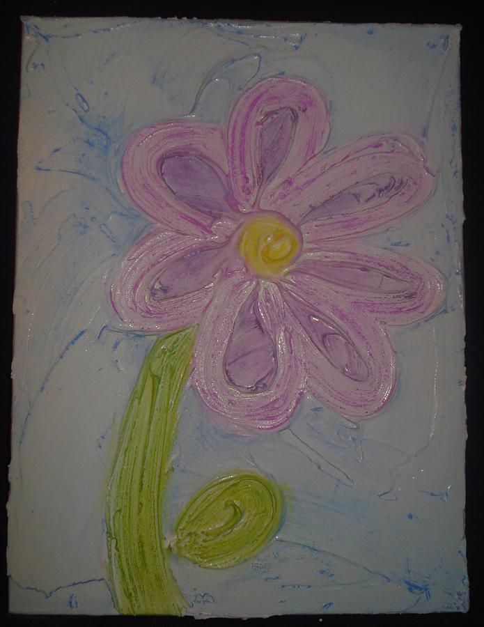 Daisy Painting - Pretty lil Daisy by Amanda Heavlow