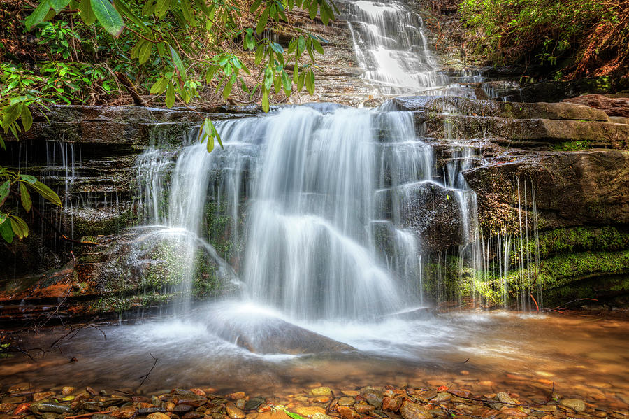 Pretty Panther Falls Photograph by Debra and Dave Vanderlaan