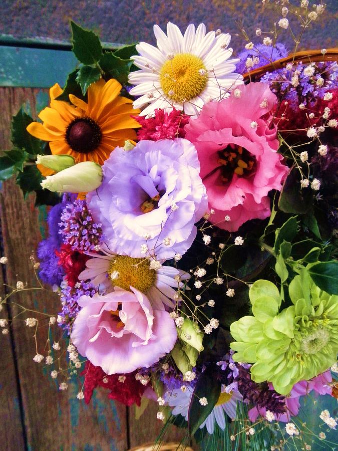 Flower Photograph - Pretty Summer Flowers by Jeanette Oberholtzer