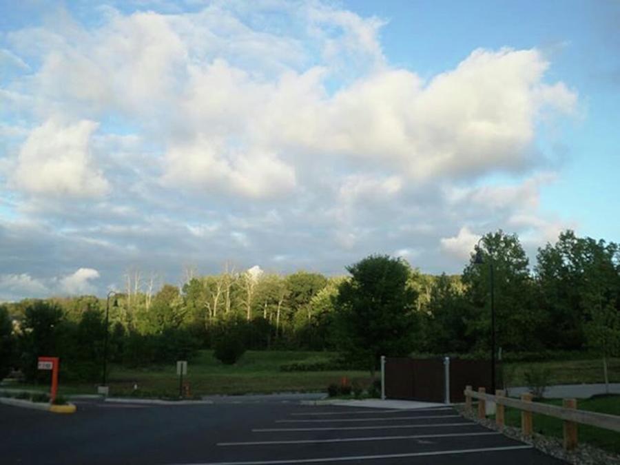 Pretty View In The Parking Lot Photograph by Stephanie Piaquadio