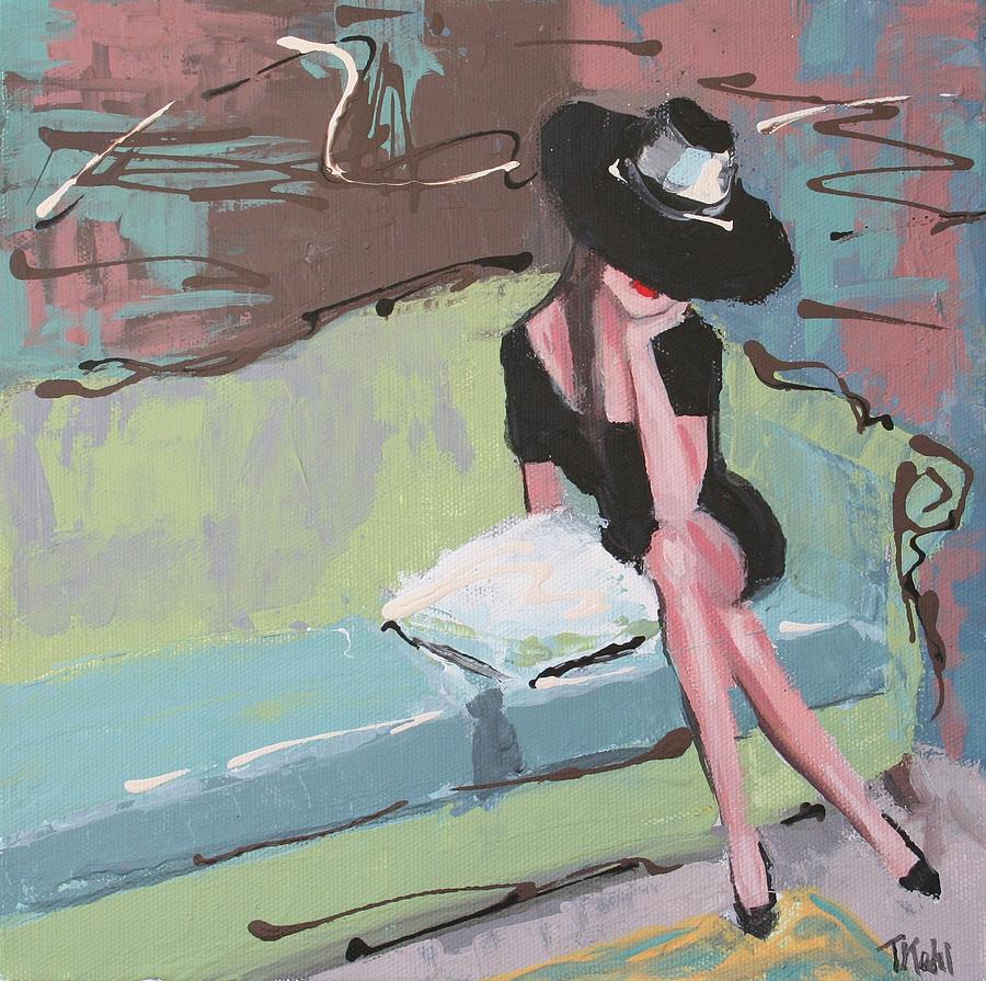 Figure Painting - Pretty Woman by Thalia Kahl