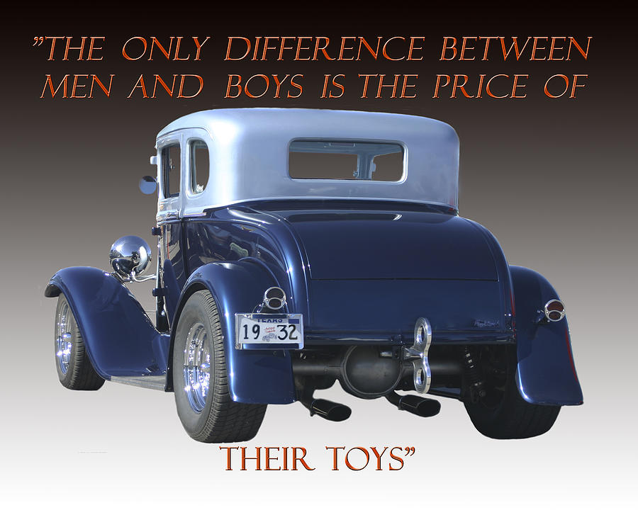Men's Toys Photograph - Price of Men and Boys Toys by Jack Pumphrey