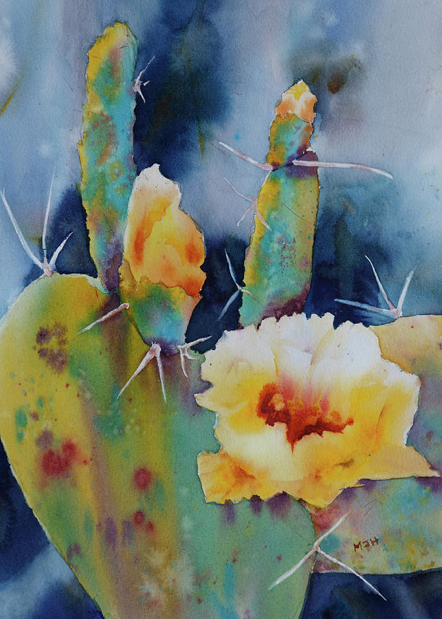 Prickly Painting by Melanie Harman