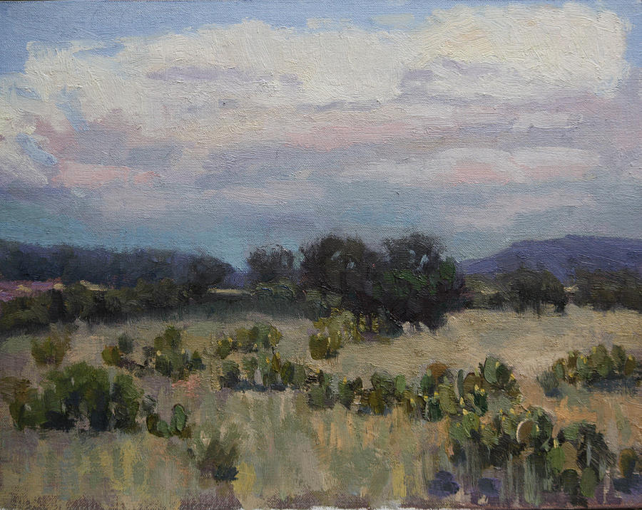 Prickly Pear Path Painting by Morris Reese - Fine Art America