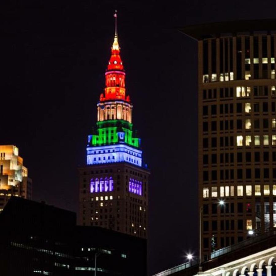 Cle Photograph - Pride In Cleveland. #clevelandgram #cle by Dale Kincaid