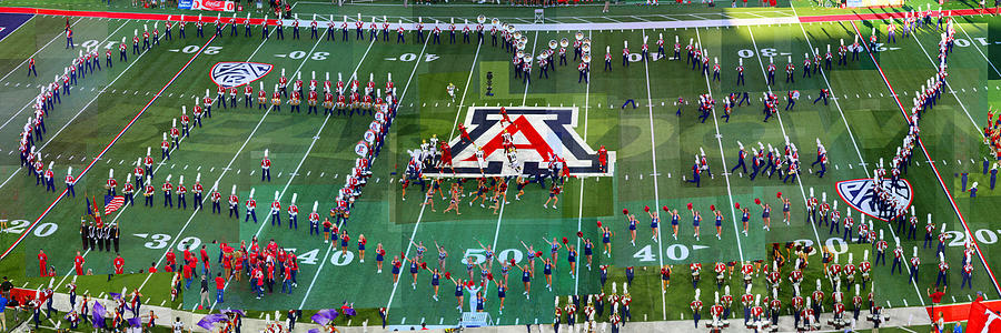 Football Photograph - Pride Of Arizona by Stephen Farley Football Photograph - Pride Of Arizona by Stephen Farley