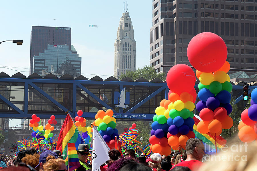 Pride Parade, Columbus Ohio Photograph by Michelle Cyr Fine Art America