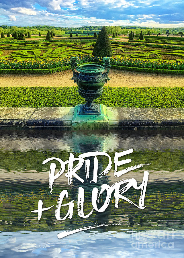 Pride Plus Glory Versailles Palace Gardens Paris France Photograph by Beverly Claire Kaiya