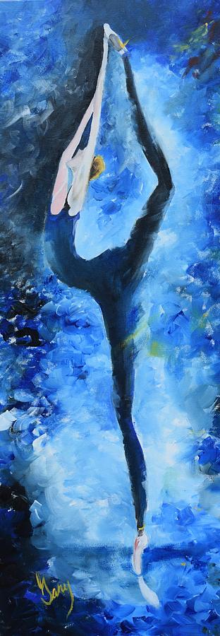Ballerina Dancing Painting by Gary Smith