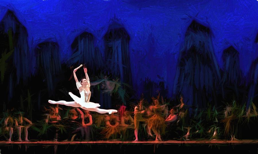 Prima ballerina Painting by Louis Ferreira Prima ballerina Painting by Louis Ferreira