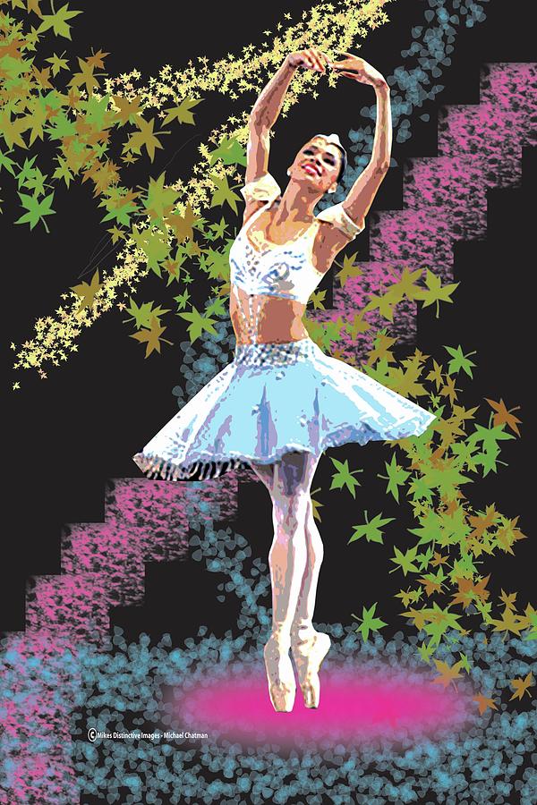 Ballerina Digital Art - Prima Ballerina by Michael Chatman