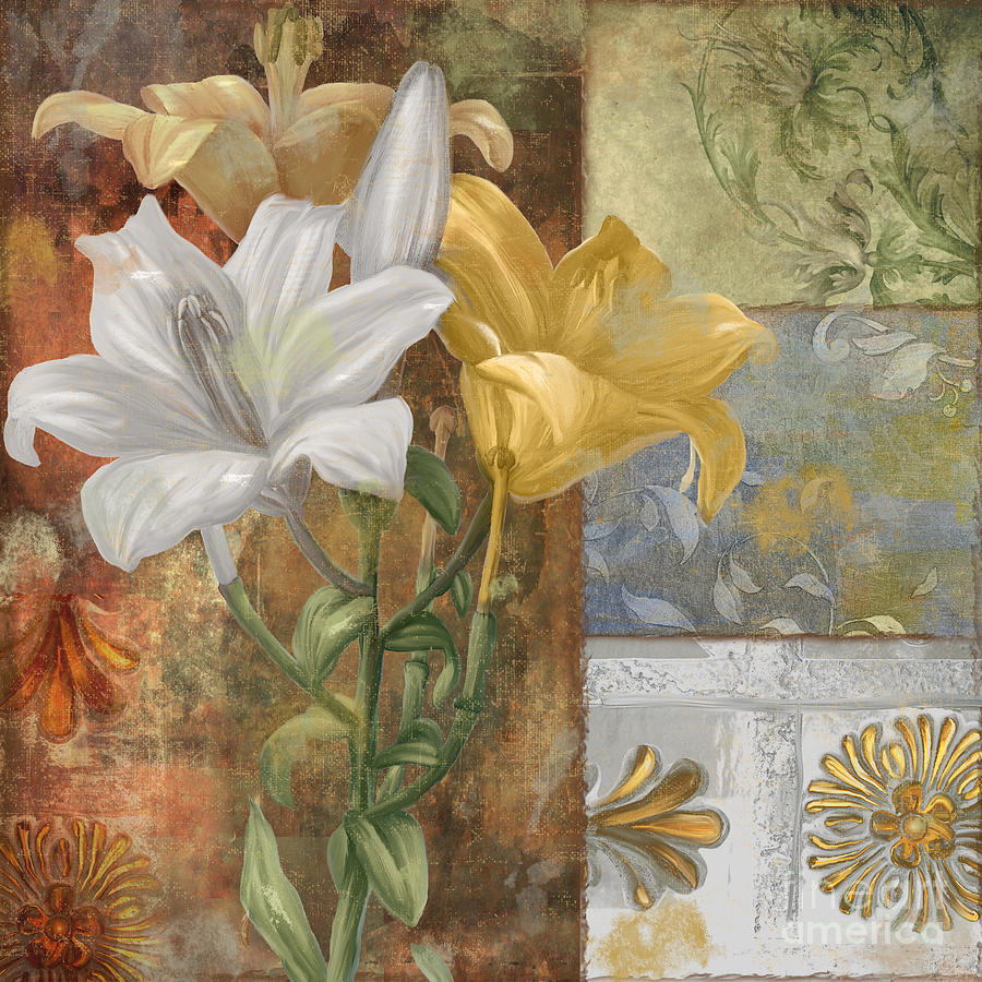 Lily Painting - Primavera by Mindy Sommers