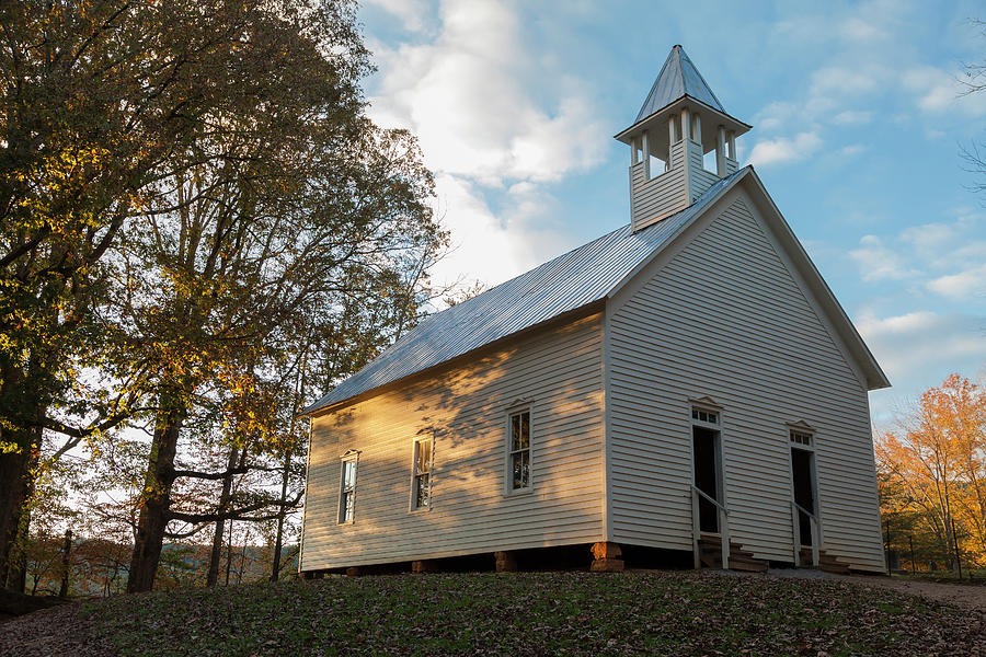 Primitive Baptist Church, Cades Cove Photograph by Scott Slone