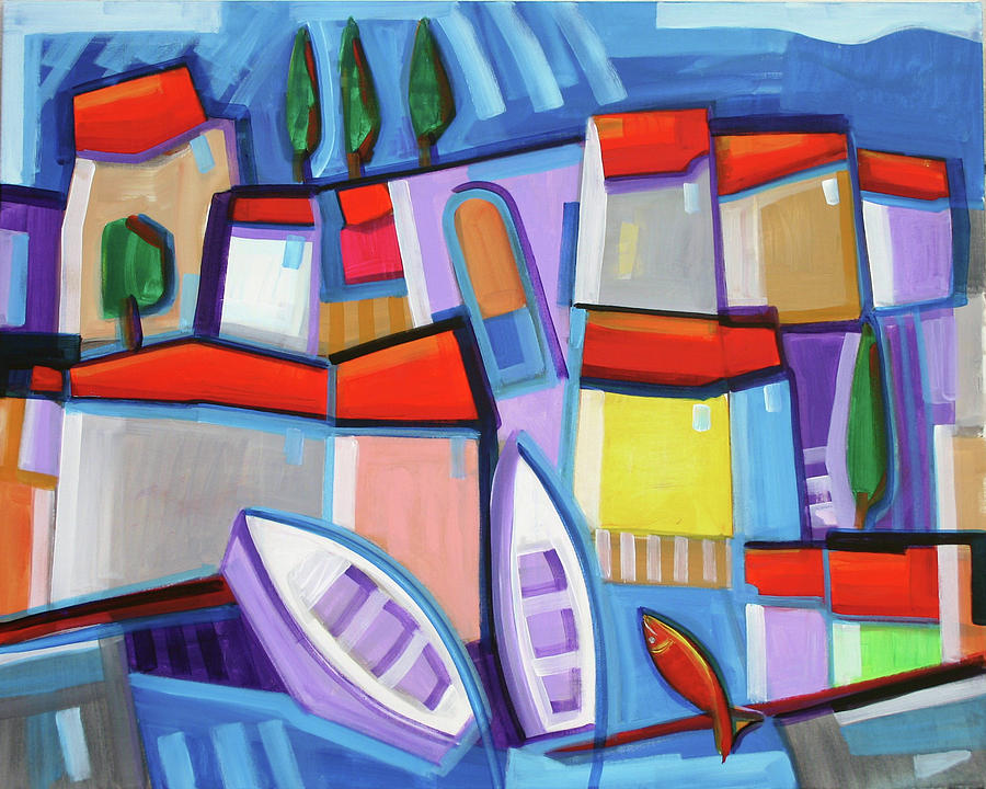 PRIMORSKI PEJZAZ 6 by Saso Petrosevski Novak - SPN PRIMORSKI PEJZAZ 6 by Saso Petrosevski Novak - SPN