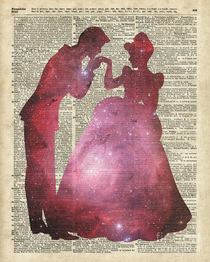 Magic Digital Art - Prince and Princess by Anna W