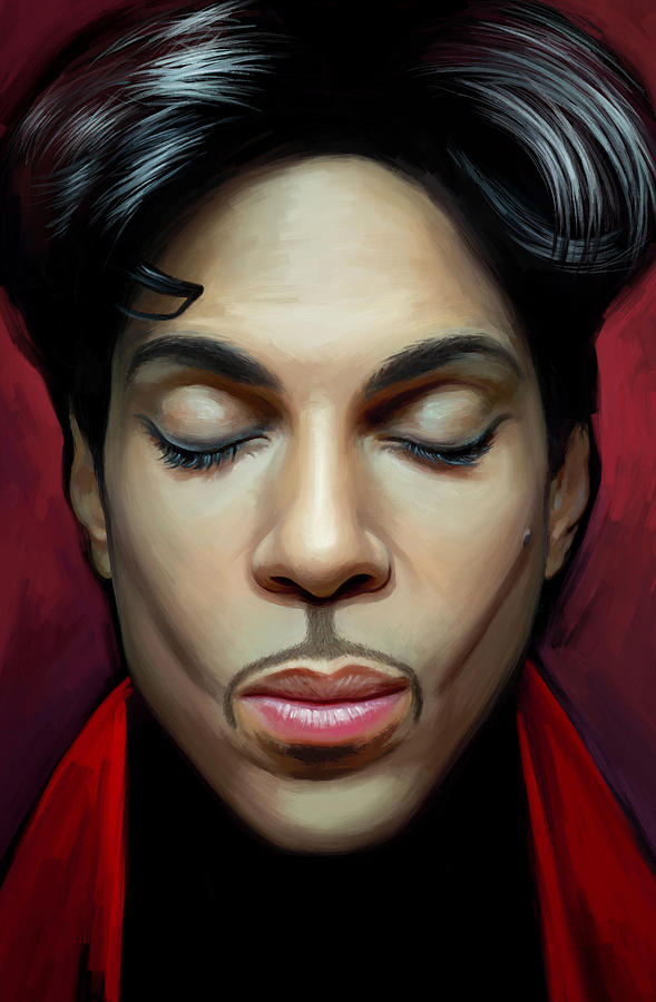 Prince Artwork 2 Painting by Sheraz A