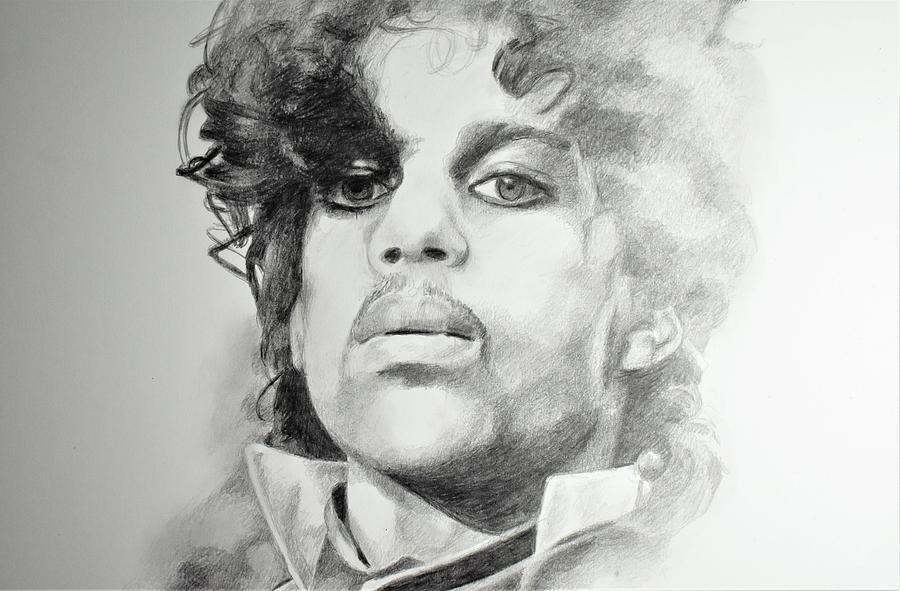 Prince Drawing by Candida Hernandez