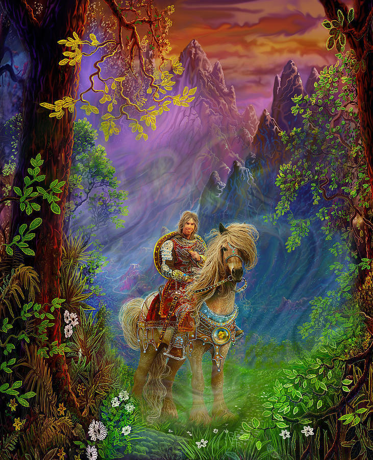 Fantasy Painting - Prince Charming by Steve Roberts