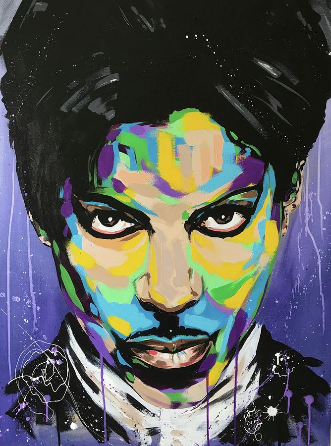 Prince Painting by Daniel Ross