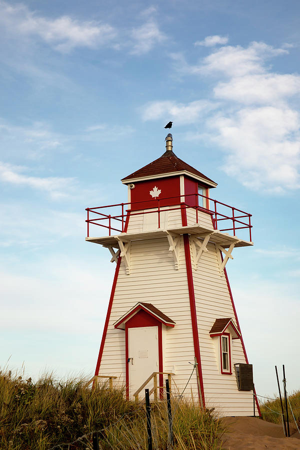 Prince Edwards Island Lighthouse Photograph by Karen Foley