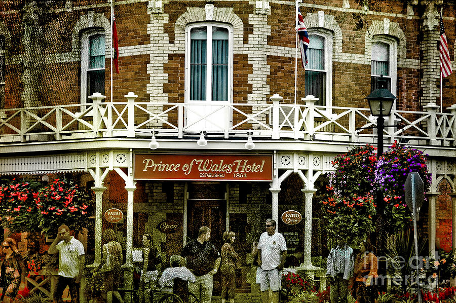 Prince of Wales Hotel Niagara on the Lake   Canada Photograph by Elaine Manley