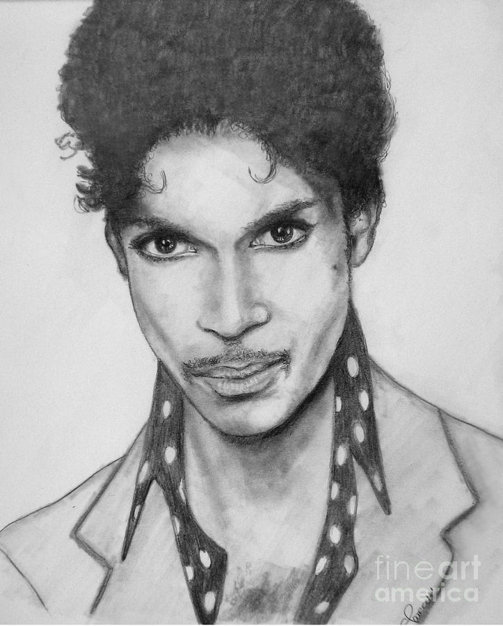 Prince Drawing by Patrice Torrillo