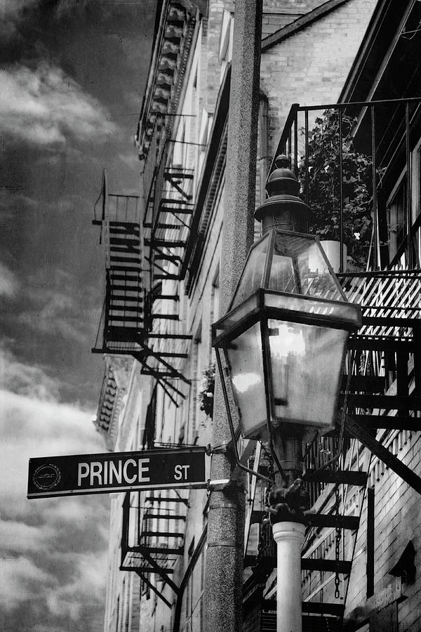 Prince Street Vertical - Boston - North End Photograph by Joann Vitali