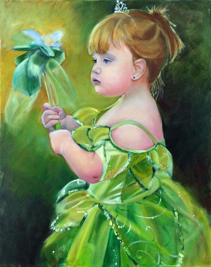 Princess Addie Painting by Kaytee Esser
