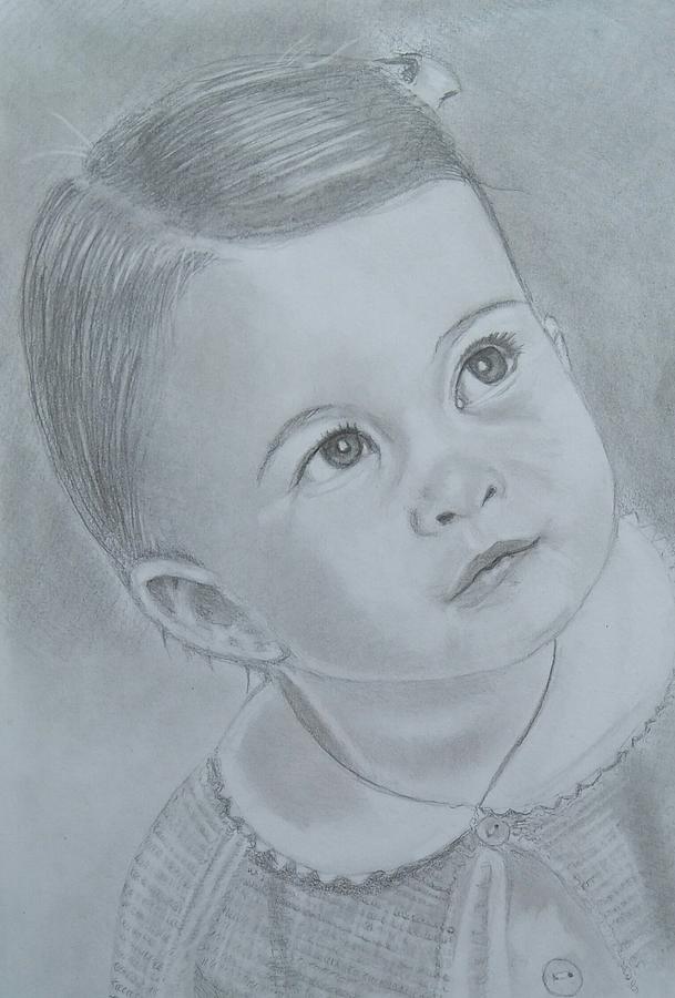 Princess Charlotte Of Cambridge Drawing by Paul Blackmore Pixels