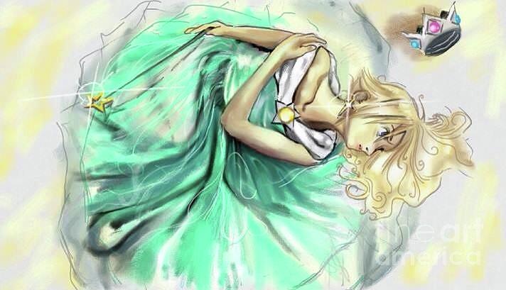 Wii Digital Art - Princess Rosalina by Baroquen Krafts Wii Digital Art - Princess Rosalina by Baroquen Krafts