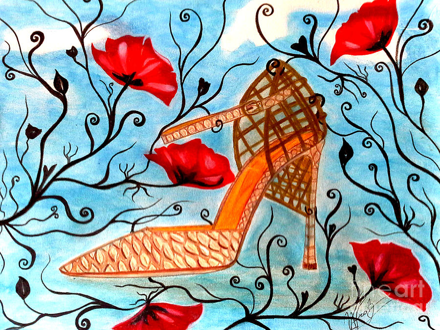 Princess Shoe Painting