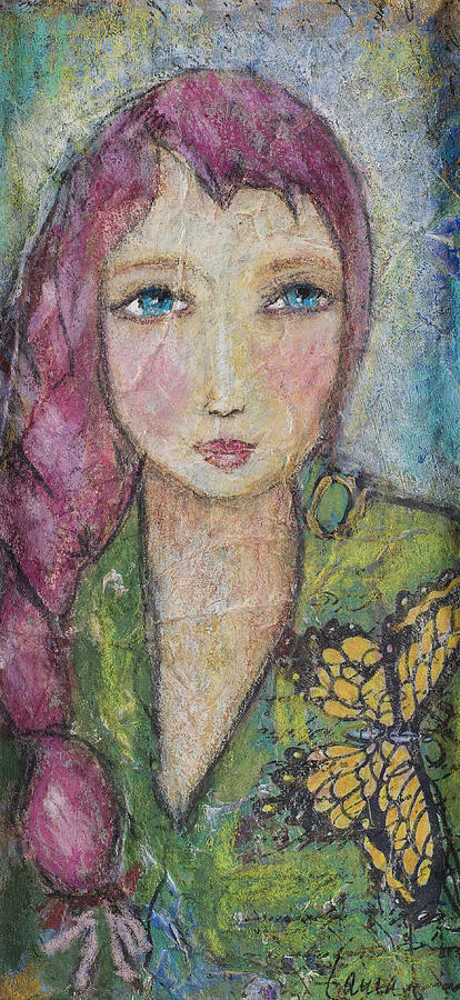 Princess Shyness Painting by Laura K Aiken