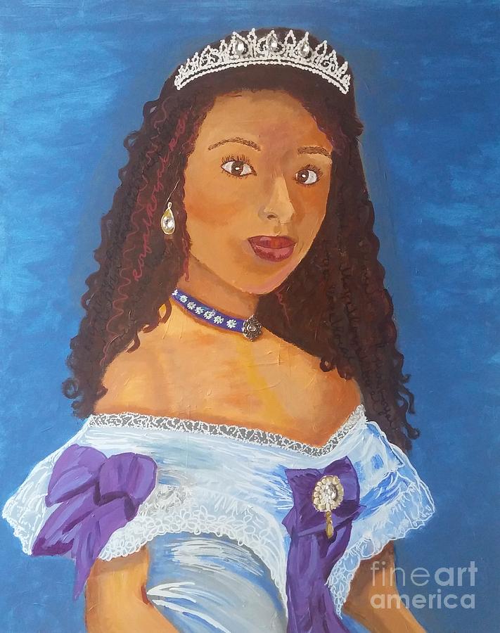 Princess Tiff Painting by Jennylynd James