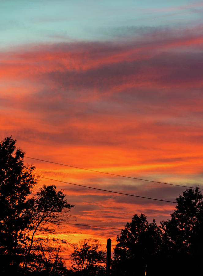 Princeton Junction Sunset Photograph by Steven Richman