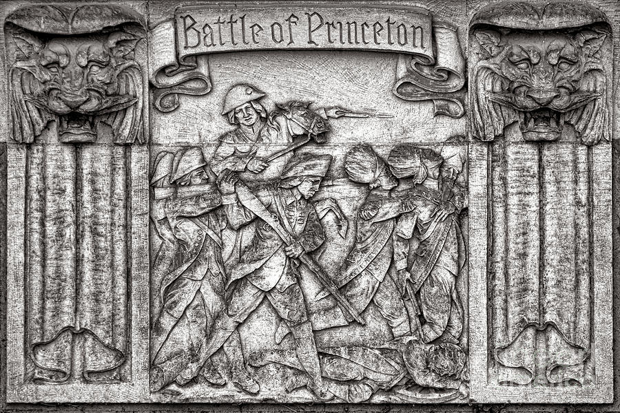 Princeton University Battle Commemorative Plaque Photograph by Olivier Le Queinec