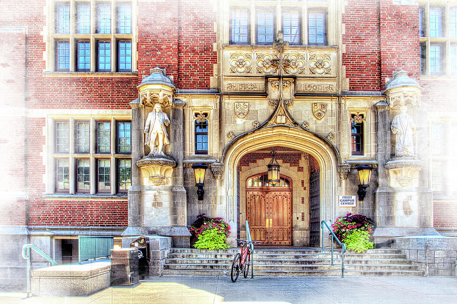 Princeton University Gothic Building Photograph